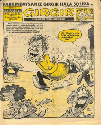 Gırgır Mizah Dergisi 14 Temmuz 1985 Sayı 671 NDR80377 - 1