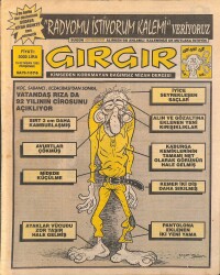 Gırgır Mizah Dergisi 15-22 Nisan 1993 Sayı 1076 NDR94884 - Gökçekoleksiyon