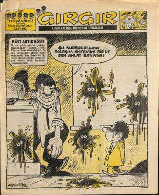 Gırgır Mizah Dergisi 15 Aralık 1985 Sayı 693 NDR80660 - 1