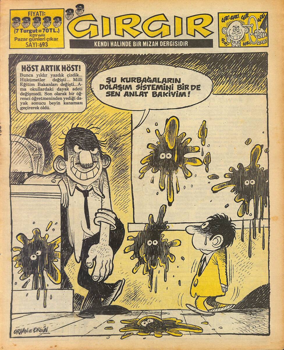 Gırgır Mizah Dergisi 15 Aralık 1985 Sayı : 693 NDR97744 - 1