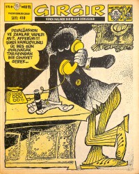 Gırgır Mizah Dergisi 15 Haziran 1980 Sayı : 410 NDR97664 - Gökçekoleksiyon