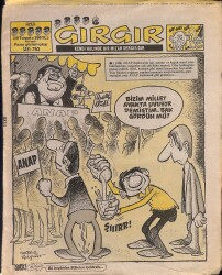 Gırgır Mizah Dergisi 15 Kasım 1987 Sayı 793 NDR80304 - Gökçekoleksiyon
