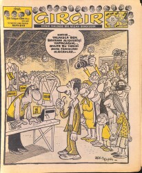 Gırgır Mizah Dergisi 15 Mayıs 1988 Sayı : 819 NDR96930 - Gökçekoleksiyon