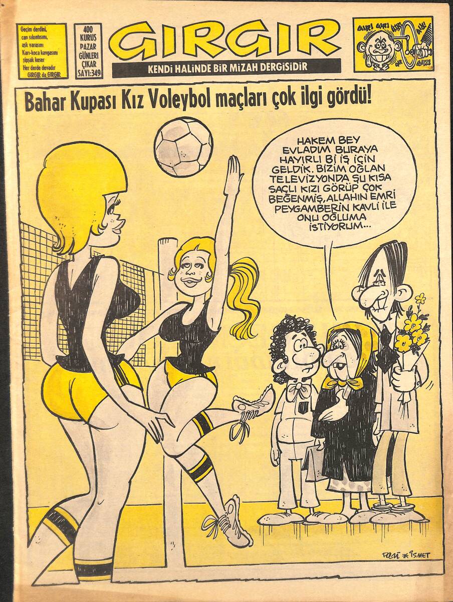 Gırgır Mizah Dergisi 15 Nisan 1979 Sayı : 349 NDR97557 - 1