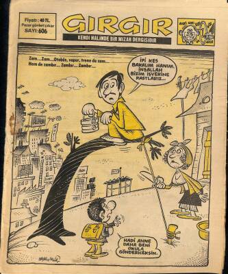 Gırgır Mizah Dergisi 15 Nisan 1984 Sayı 606 NDR80357 - 1