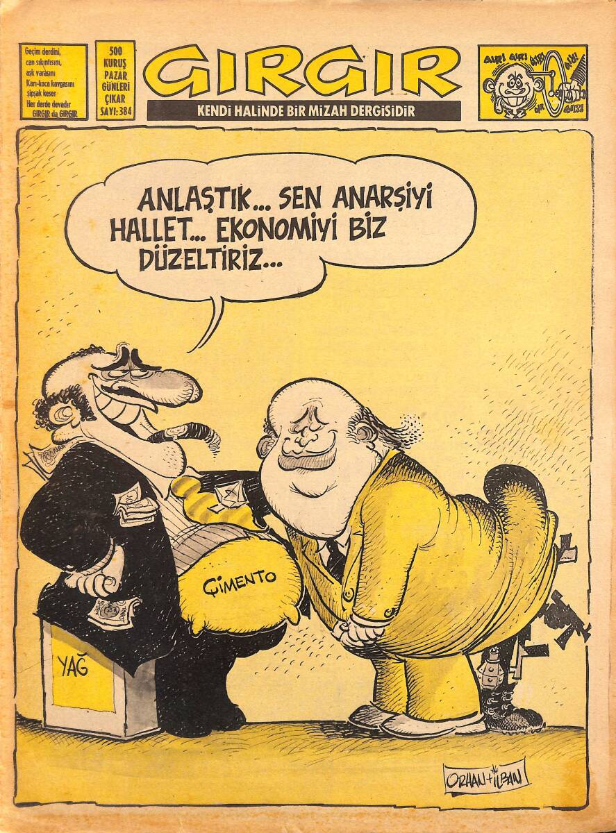 Gırgır Mizah Dergisi 16 Aralık 1979 Sayı : 384 NDR97612 - 1