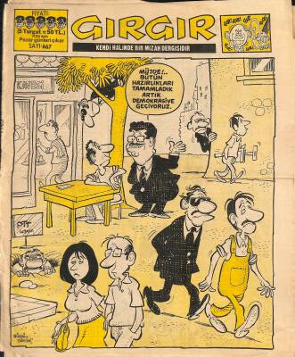 Gırgır Mizah Dergisi 16 Haziran 1985 Sayı 667 NDR80503 - 1