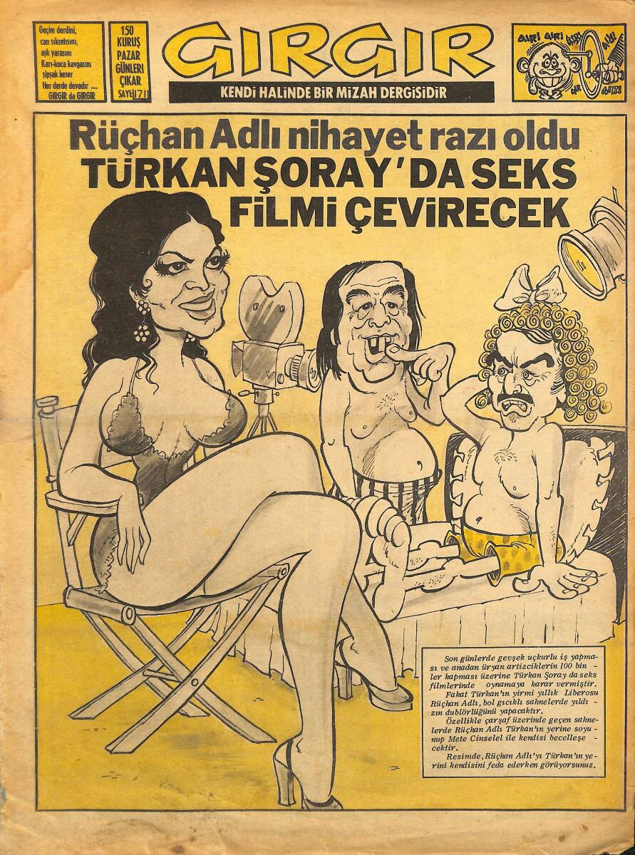 Gırgır Mizah Dergisi 16 Kasım 1975 Sayı : 171 NDR97230 - 1