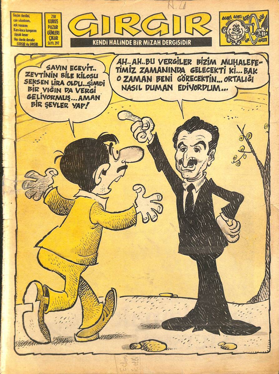 Gırgır Mizah Dergisi 16 Nisan 1978 Sayı : 297 NDR97628 - 1