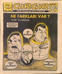 Gırgır Mizah Dergisi 17 - 24 Eylül 1992 Sayı : 1046 NDR97756 - Gökçekoleksiyon