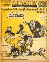 Gırgır Mizah Dergisi 17 Ağustos 1980 Sayı : 419 NDR97705 - Gökçekoleksiyon