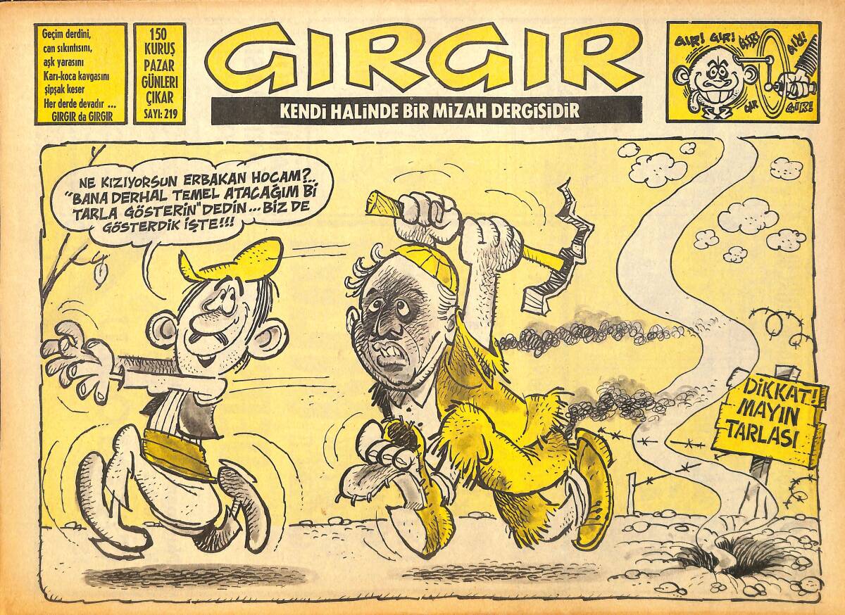 Gırgır Mizah Dergisi 17 Ekim 1976 Sayı: 219 NDR97939 - 1