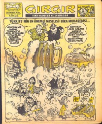 Gırgır Mizah Dergisi 17 Haziran 1984 Sayı : 605 NDR96976 - Gökçekoleksiyon