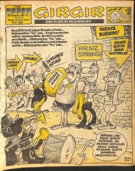 Gırgır Mizah Dergisi 17 Mart 1985 Sayı : 654 NDR90611 - Gökçekoleksiyon