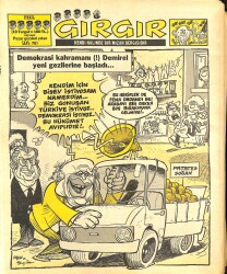 Gırgır Mizah Dergisi 17 Mayıs 1987 Sayı : 767 NDR97006 - Gökçekoleksiyon