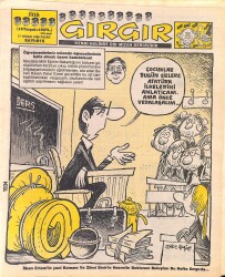 Gırgır Mizah Dergisi 17 Nisan 1988 Sayı : 815 NDR96934 - Gökçekoleksiyon