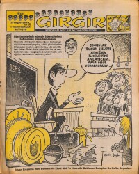 Gırgır Mizah Dergisi 17 Nisan 1988 Sayı815 NDR81381 - Gökçekoleksiyon