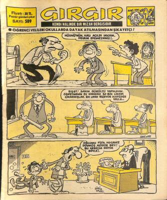 Gırgır Mizah Dergisi 18 Aralık 1983 Sayı 589 NDR80345 - 1