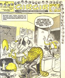 Gırgır Mizah Dergisi 18 Aralık 1988 Sayı : 850 NDR97036 - Gökçekoleksiyon
