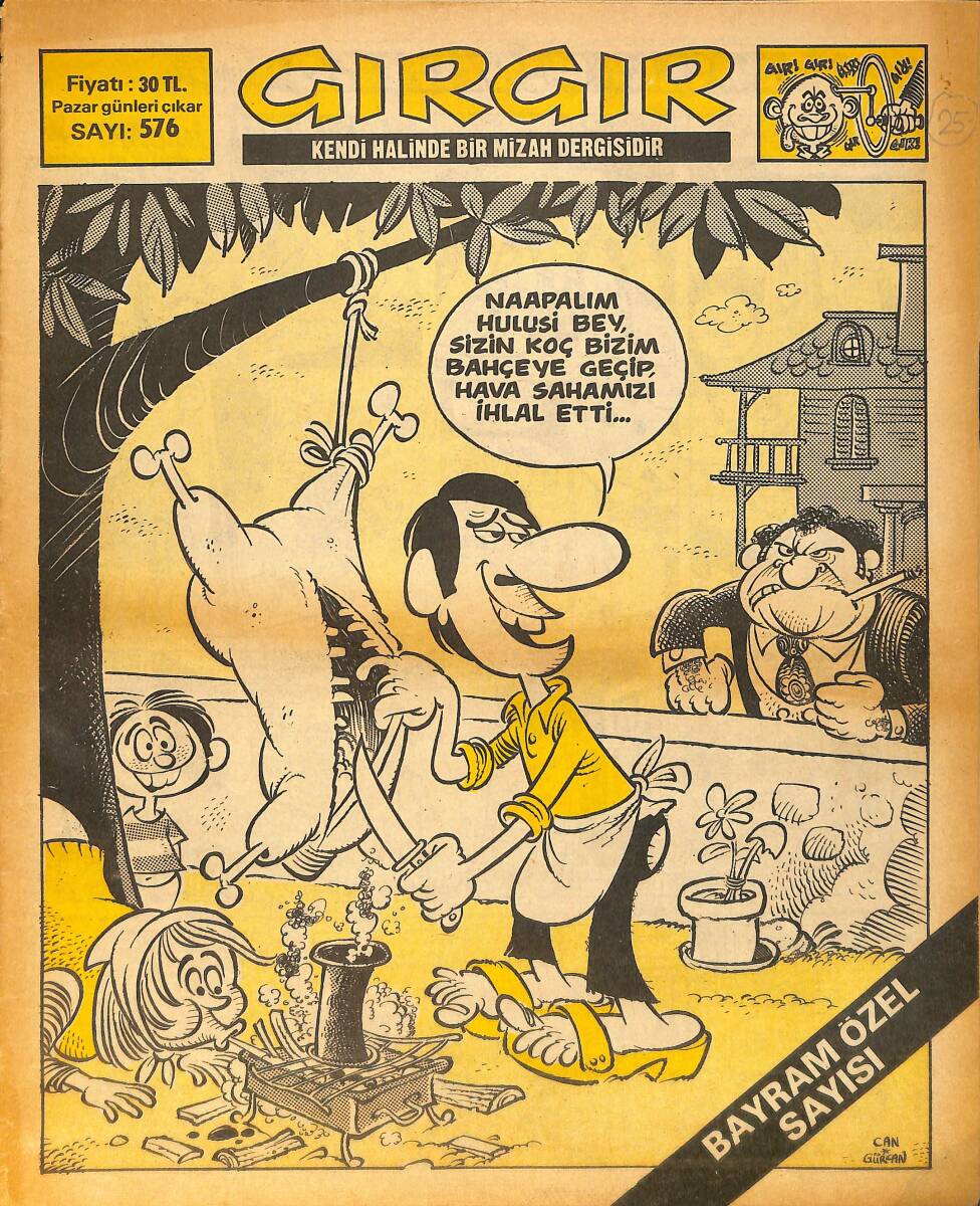 Gırgır Mizah Dergisi 18 Eylül 1983 Sayı : 576 NDR97257 - 1