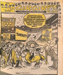 Gırgır Mizah Dergisi 18 Eylül 1988 Sayı 837 NDR81165 - Gökçekoleksiyon