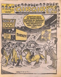 Gırgır Mizah Dergisi 18 Eylül 1988 Sayı837 NDR81733 - Gökçekoleksiyon