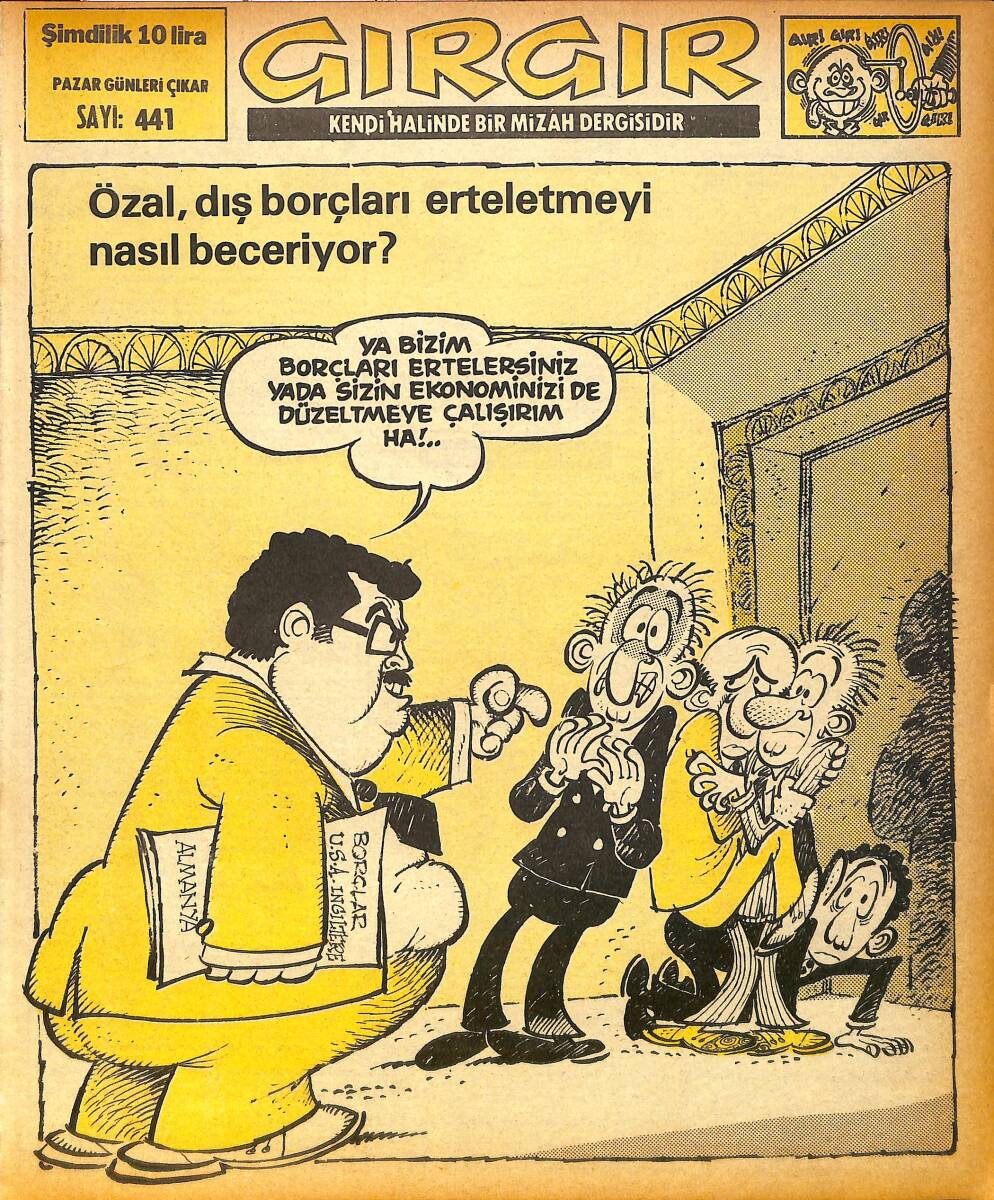 Gırgır Mizah Dergisi 18 Ocak 1981 Sayı : 441 NDR97191 - 1