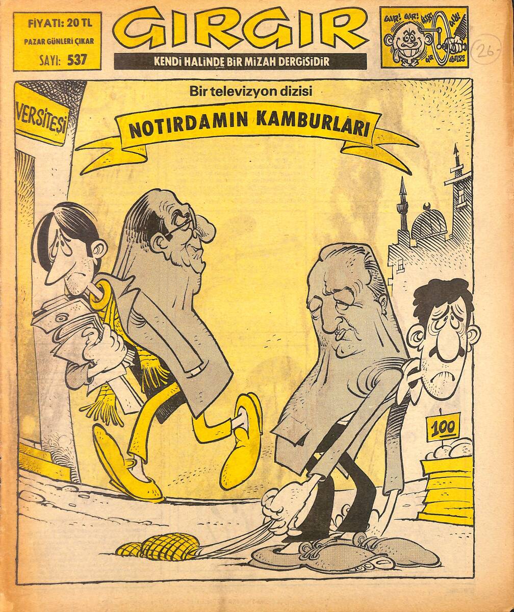 Gırgır Mizah Dergisi 19 Aralık 1982 Sayı : 537 NDR97573 - 1