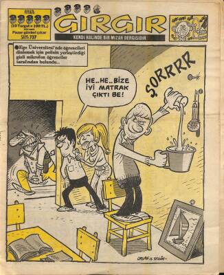Gırgır Mizah Dergisi 19 Ekim 1986 Sayı 737 NDR80718 - 1
