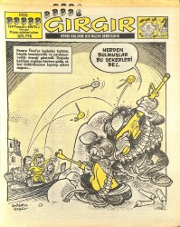 Gırgır Mizah Dergisi 19 Temmuz 1987 Sayı : 776 NDR97030 - Gökçekoleksiyon