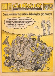 Gırgır Mizah Dergisi 2 Aralık 1979 Sayı : 382 NDR97614 - Gökçekoleksiyon