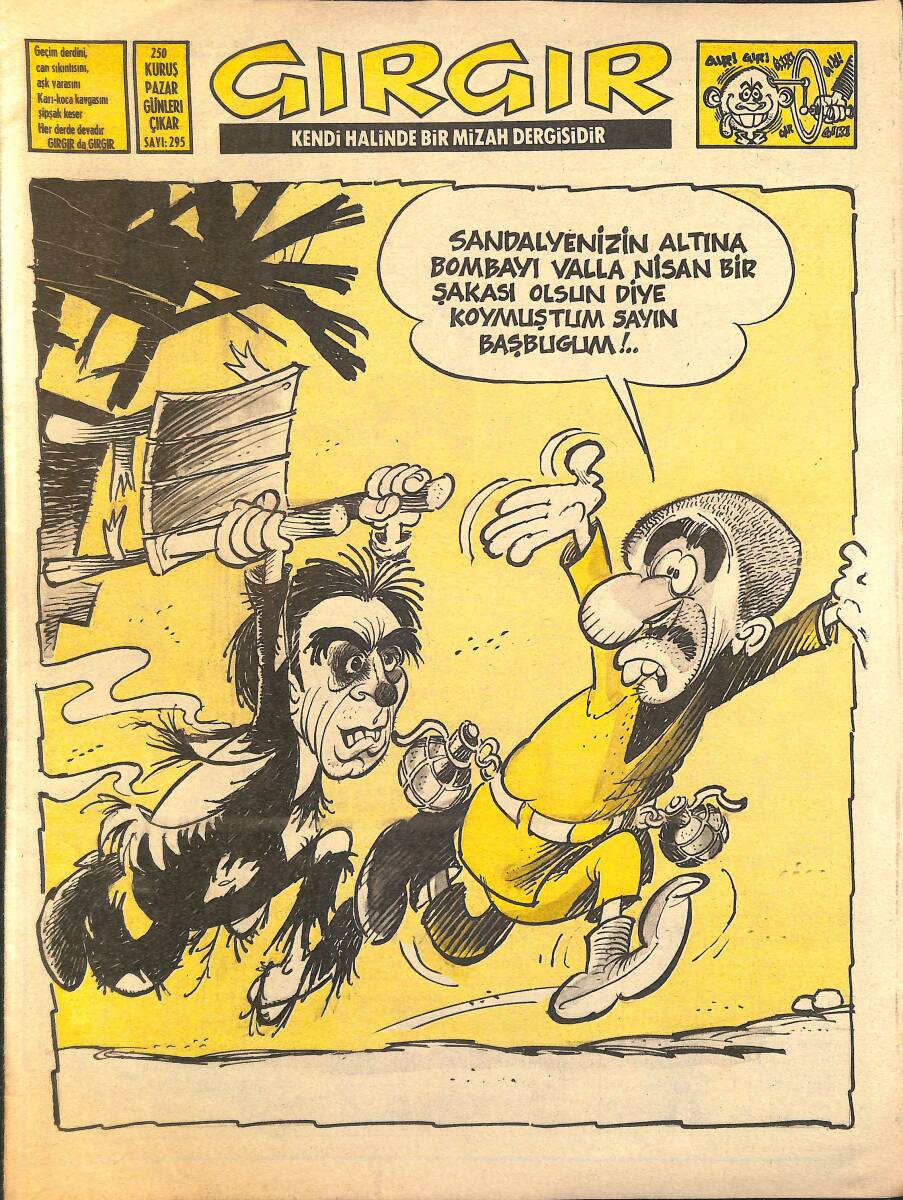 Gırgır Mizah Dergisi 2 Nisan 1978 Sayı : 295 NDR97630 - 1