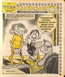 Gırgır Mizah Dergisi 2 Temmuz 1989 Sayı : 878 NDR96379 - Gökçekoleksiyon