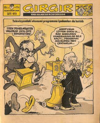 Gırgır Mizah Dergisi 20 Eylül 1981 Sayı 472 NDR80652 - 1