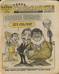 Gırgır Mizah Dergisi 20 Eylül 1987 Sayı 785 NDR80300 - Gökçekoleksiyon