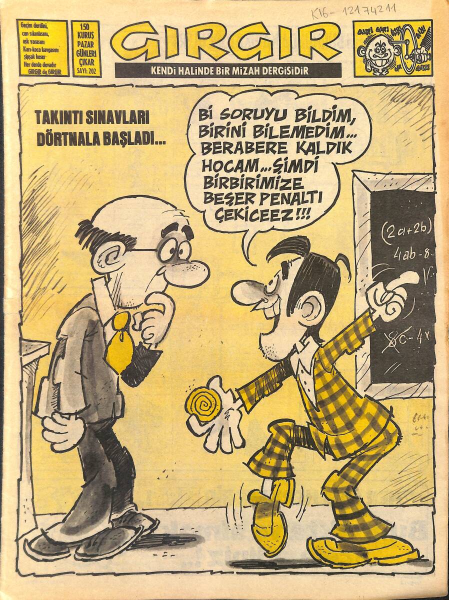 Gırgır Mizah Dergisi 20 Haziran 1976 Sayı: 202 NDR97953 - 1