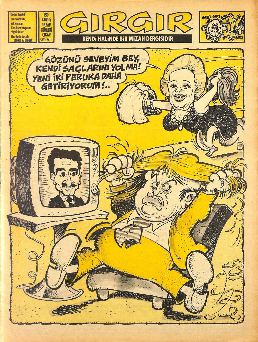 Gırgır Mizah Dergisi 20 Mart 1977 Sayı: 241 NDR97795 - 1