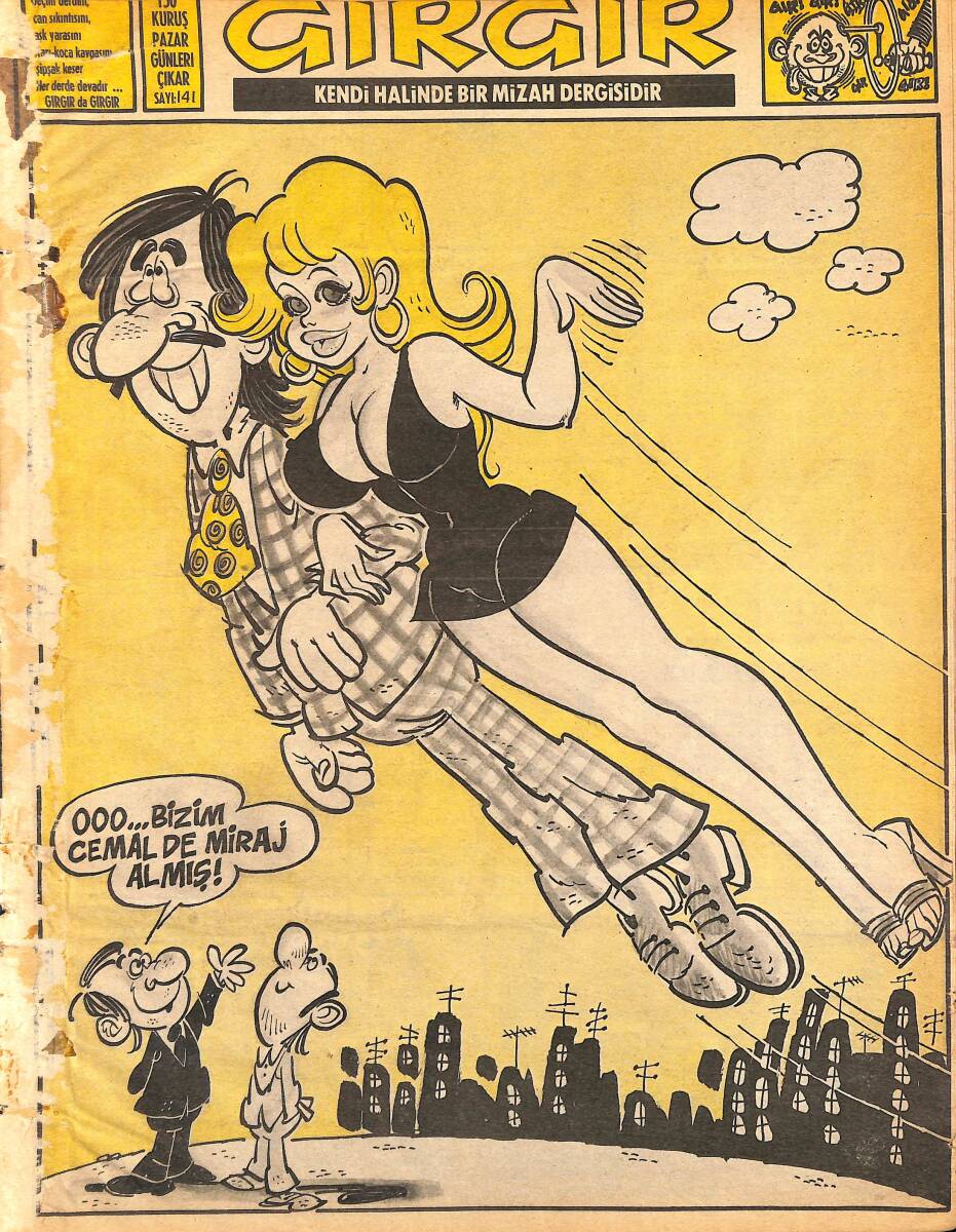 Gırgır Mizah Dergisi 20 Nisan 1975 Sayı 141 NDR94869 - 1
