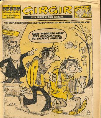 Gırgır Mizah Dergisi 20 Ocak 1985 Sayı 646 NDR80379 - 1