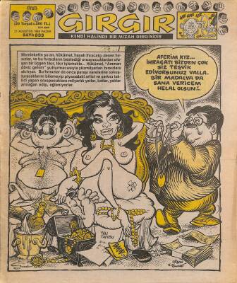 Gırgır Mizah Dergisi 21 Ağustos 1988 Sayı 833 NDR80492 - 1