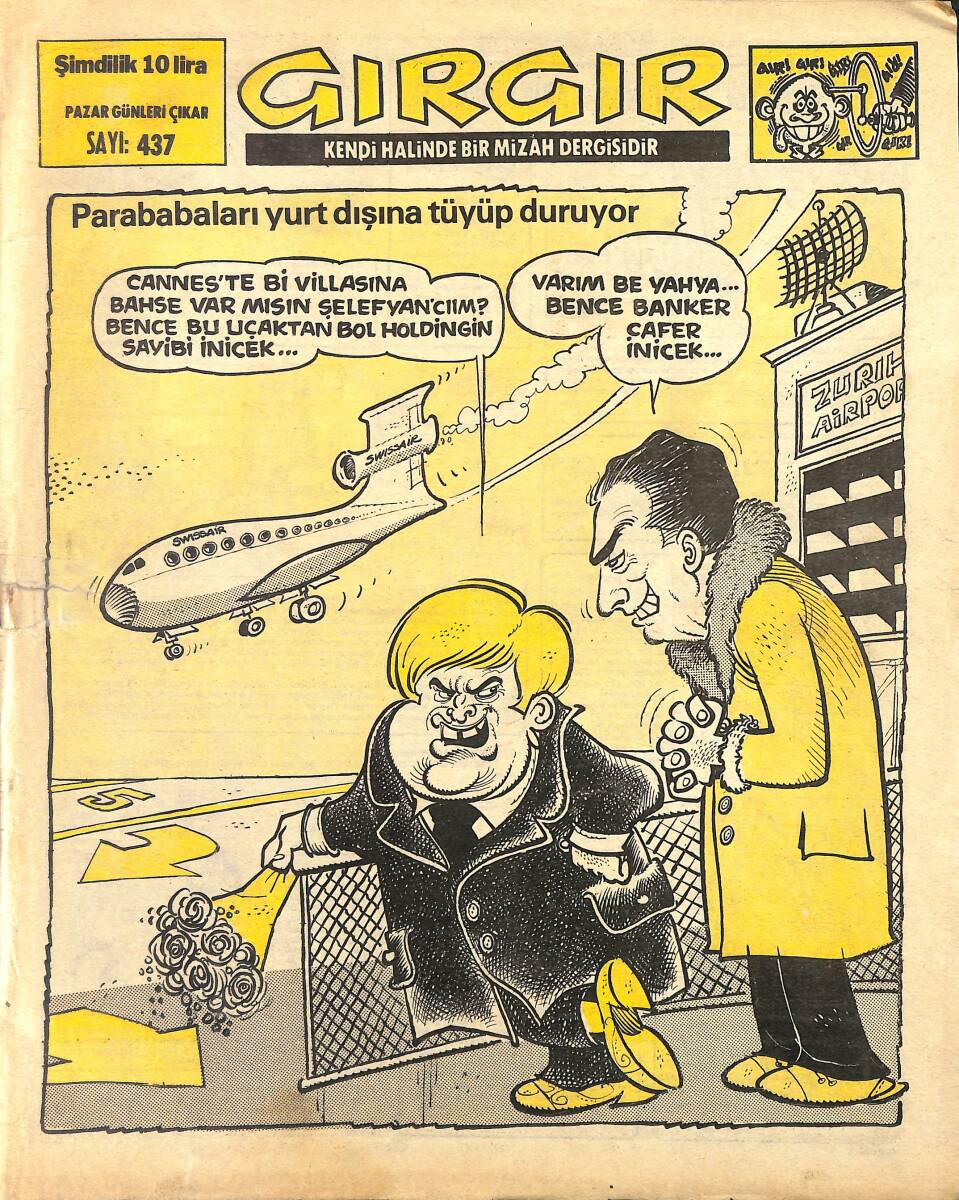 Gırgır Mizah Dergisi 21 Aralık 1980 Sayı: 437 NDR97785 - 1