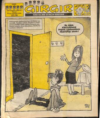 Gırgır Mizah Dergisi 21 Aralık 1986 Sayı 746 NDR80715 - 1