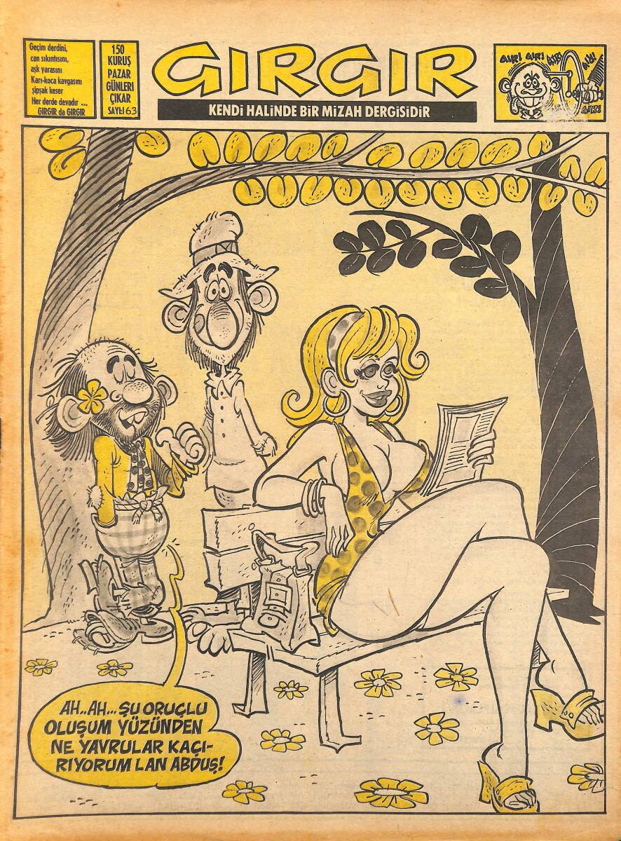 Gırgır Mizah Dergisi 21 Eylül 1975 Sayı 163 NDR94893 - 1