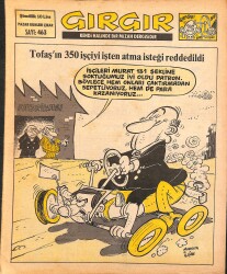 Gırgır Mizah Dergisi 21 Haziran 1981 Sayı : 463 NDR97502 - Gökçekoleksiyon
