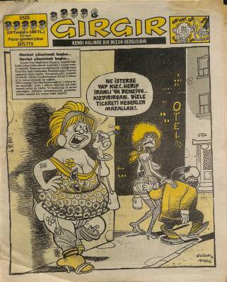 Gırgır Mizah Dergisi 21 Haziran 1987 Sayı 772 NDR80319 - 1