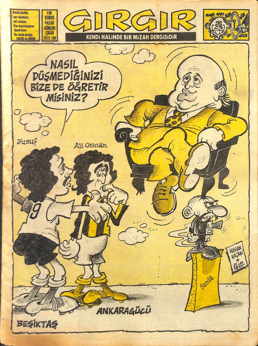 Gırgır Mizah Dergisi 21 Mart 1976 Sayı: 189 NDR97881 - 1