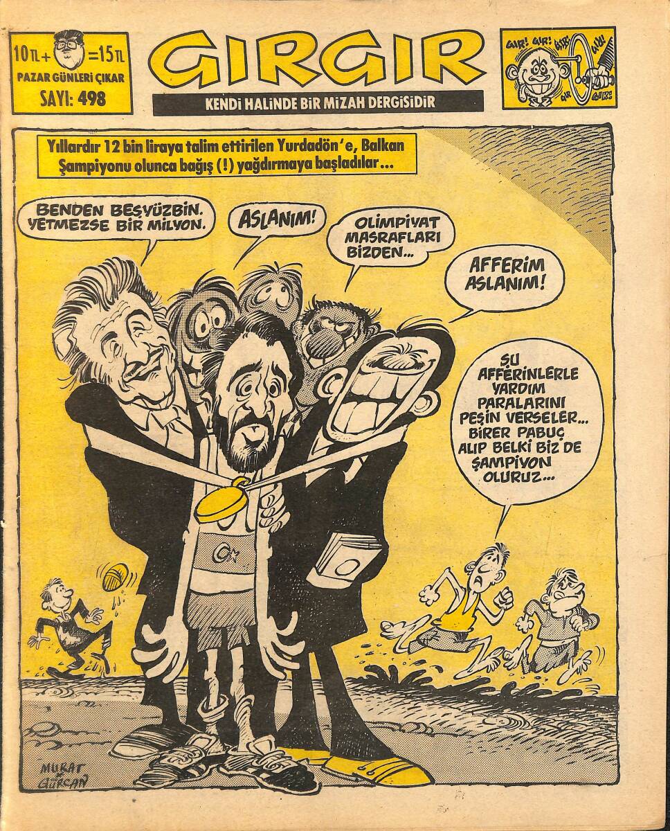 Gırgır Mizah Dergisi 21 Mart 1982 Sayı : 498 NDR97550 - 1