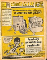 Gırgır Mizah Dergisi 21 Mayıs 1973 Sayı : 42 NDR96814 - Gökçekoleksiyon