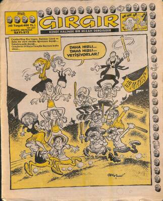 Gırgır Mizah Dergisi 21 Mayıs 1989 Sayı 872 NDR80700 - 1