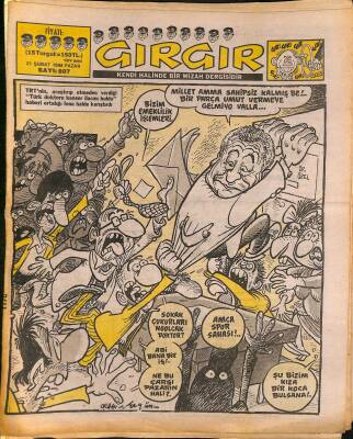 Gırgır Mizah Dergisi 21 Şubat 1988 Sayı 807 NDR81162 - 1